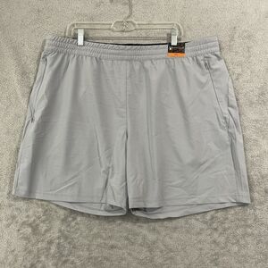 New Spyder Active Men's Gray Athletic Shorts XXL